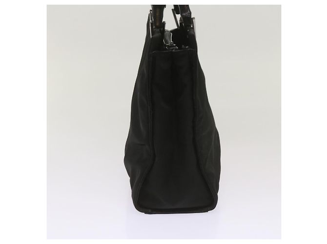 Bamboo GUCCI Borsa a mano in bambù Tela Nera 002 1016 Auth ep3520 Nero - vista 5