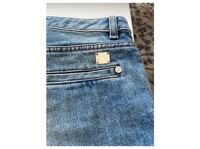 Mini short Roberto Cavalli jeans Blu navy - vista 5