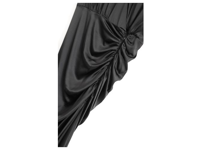 Veronica Beard Casela Schwarzes Seidenkleid - Ansicht 3