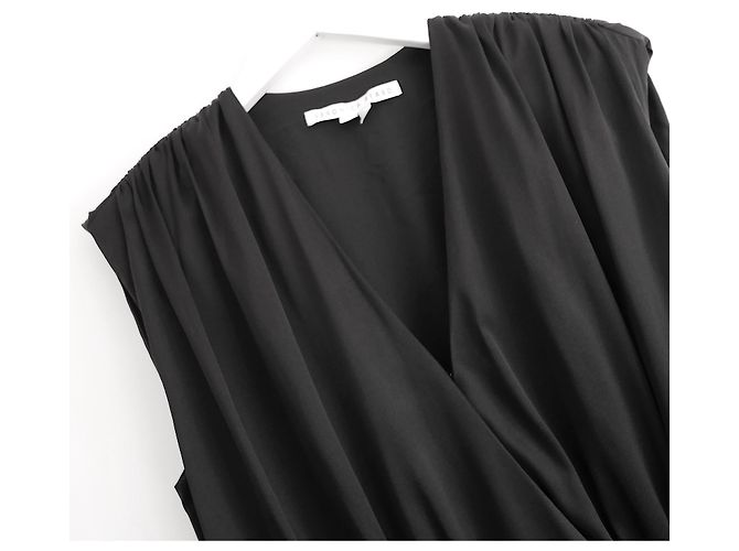 Veronica Beard Casela Schwarzes Seidenkleid - Ansicht 4