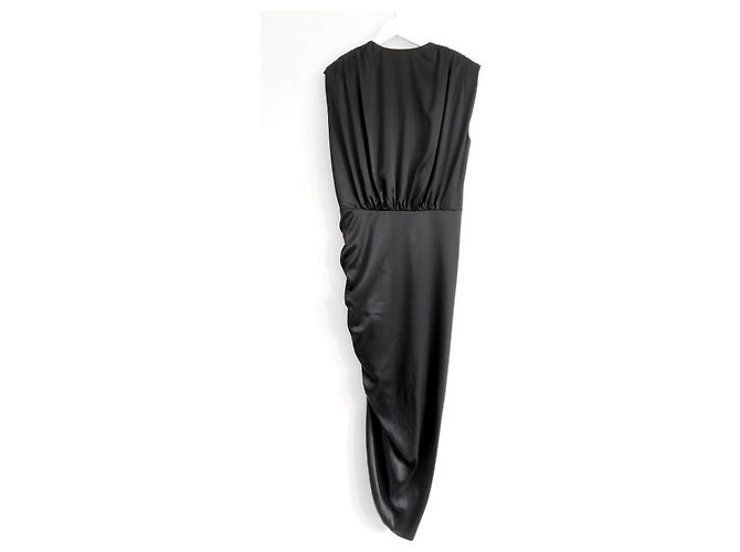 Veronica Beard Casela Schwarzes Seidenkleid - Ansicht 5