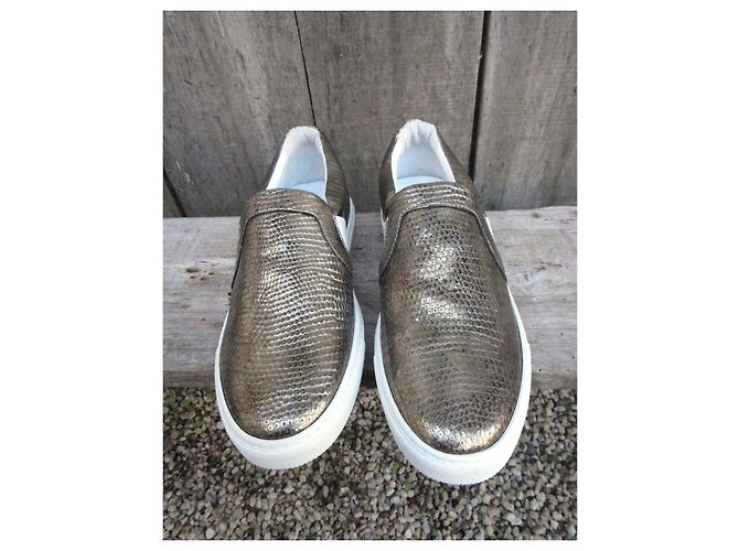 pantofole Lanvin nuove taglia 39 D'oro - vista 6
