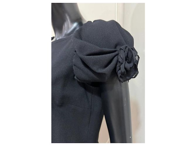 Dolce & Gabbana Kleid aus schwarzer Wolle - Ansicht 3