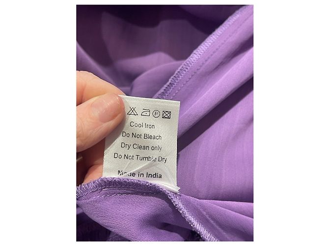 Autre Marque OTRA MARCA Vestidos T.Internacional S Viscosa Púrpura - vista 7