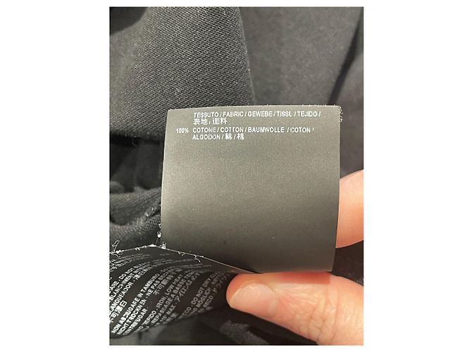BALENCIAGA Tops T.Internacional M Algodón Negro - vista 6