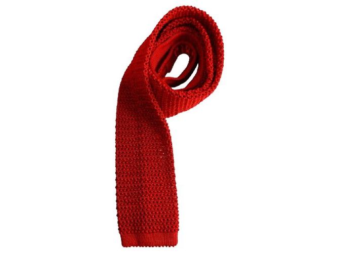 Charvet Cravatte Rosso - vista 3