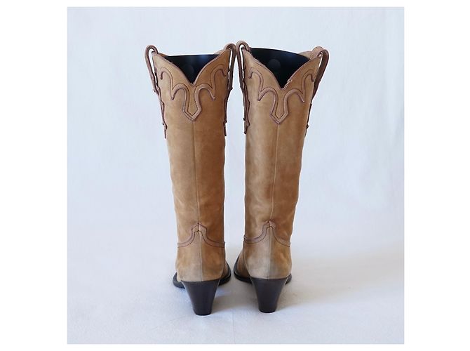 Nando Muzi Botas Beige - vista 5