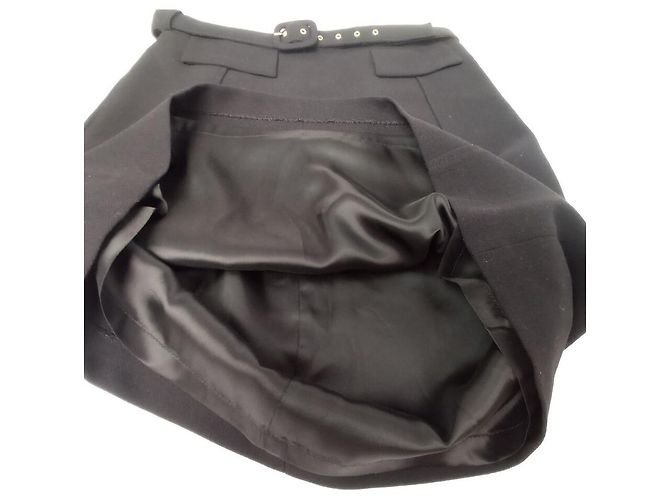 Falda de lana negra Dolce & Gabbana Negro - vista 13