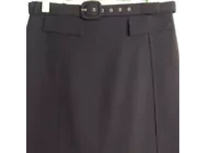 Falda de lana negra Dolce & Gabbana Negro - vista 2