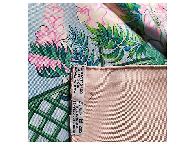 Hermès Seidentuch Giverny Rosa Pink - Ansicht 13