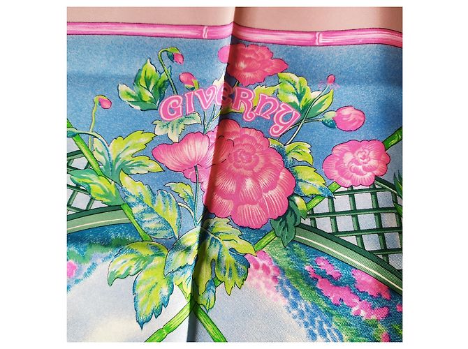 Hermès Seidentuch Giverny Rosa Pink - Ansicht 9