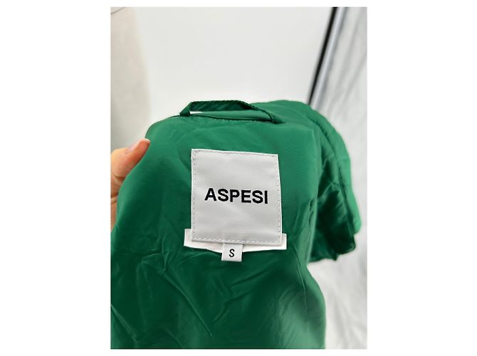 Aspesi Jacken T.International S Polyester Grün - Ansicht 5