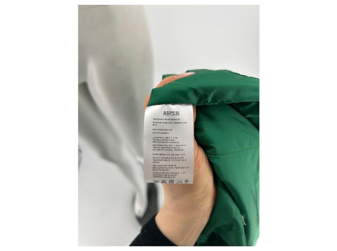 Aspesi Jacken T.International S Polyester Grün - Ansicht 7