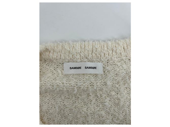 Samsoe & Samsoe Kleider T.International S aus Baumwolle Weiß - Ansicht 5