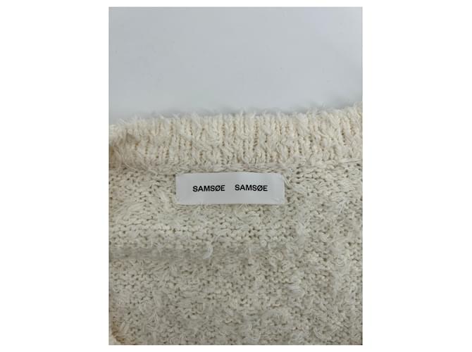 Samsoe & Samsoe Kleider T.International S aus Baumwolle Weiß - Ansicht 5