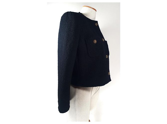 Ba&Sh Meredith Lady Jacket Tweed Schwarz - Ansicht 2