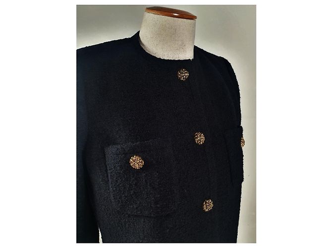 Ba&Sh Meredith Lady Jacket Tweed Schwarz - Ansicht 3