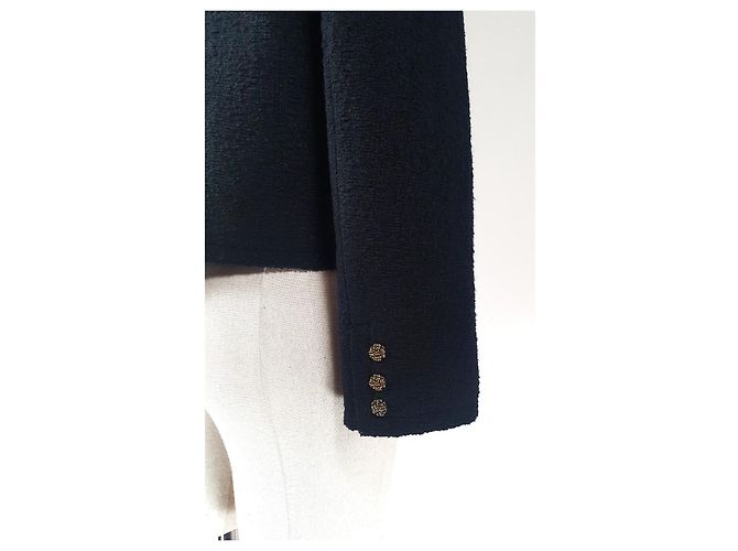 Ba&Sh Meredith Lady Jacket Tweed Schwarz - Ansicht 5