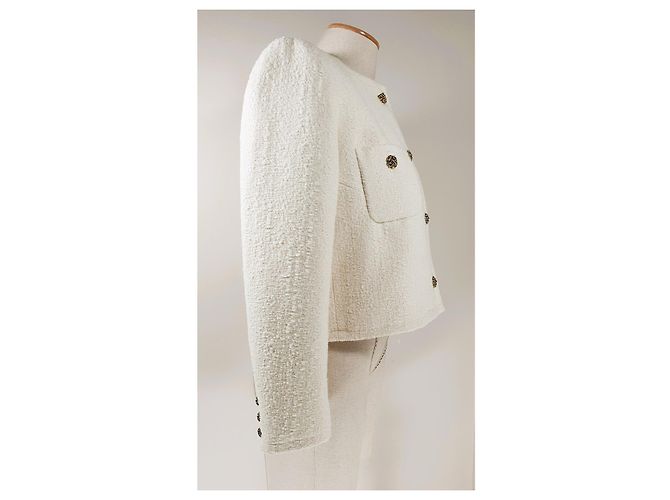 Ba&Sh Meredith Lady Jacket Tweed Ecru - Ansicht 3
