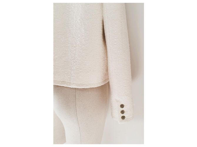 Ba&Sh Meredith Lady Jacket Tweed Ecru - Ansicht 5