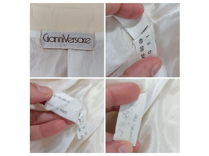 Vintage jacket Gianni Versace with mandarin collar - view 11