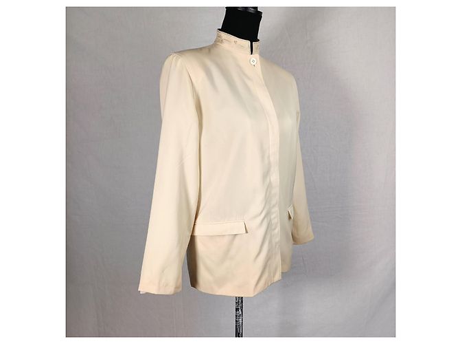 Vintage jacket Gianni Versace with mandarin collar - view 3