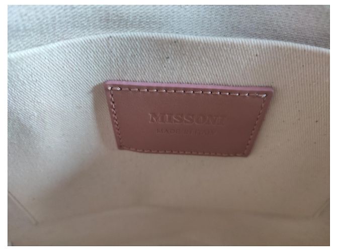 Bolso Tote Missoni Rosa Bebé - vista 12