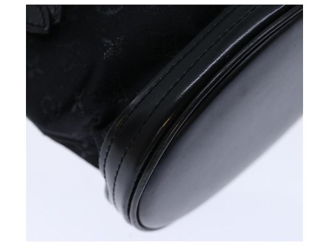 Bucket Borsa a secchiello piccola in raso con monogramma LOUIS VUITTON nera M92144 LV Aut 67283 Nero - vista 15
