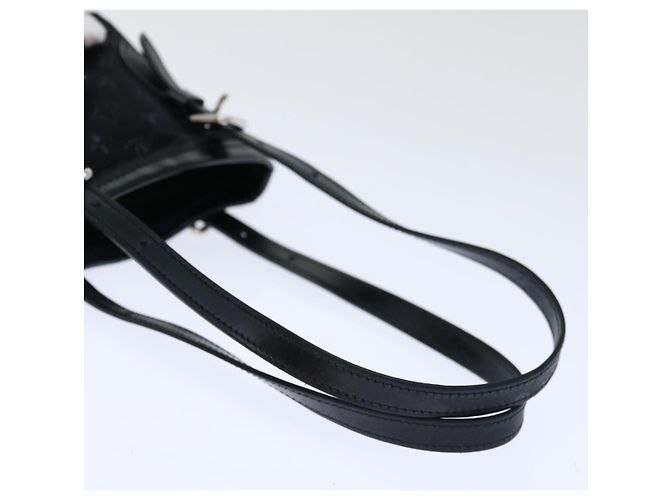 Bucket Borsa a secchiello piccola in raso con monogramma LOUIS VUITTON nera M92144 LV Aut 67283 Nero - vista 7