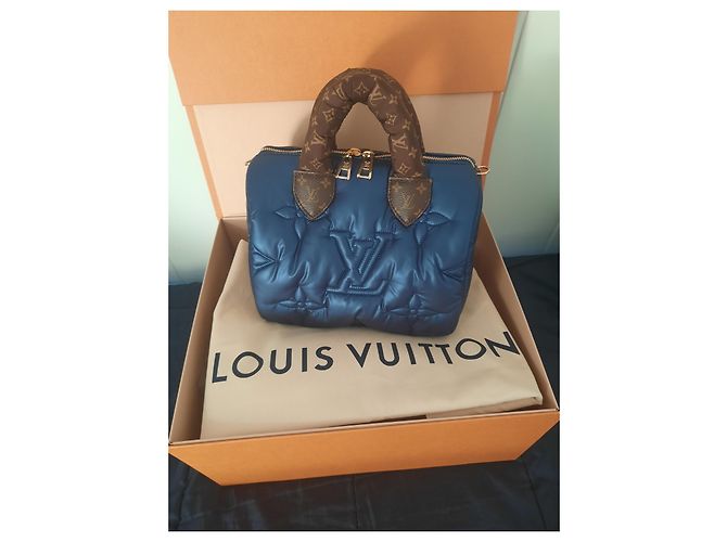 Louis Vuitton Speedy Bandoulière 25 Pillow Econyl Navy Navy blue - view 2