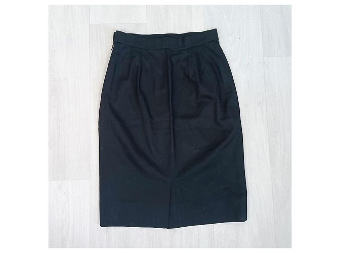 Yves Saint Laurent YSL Variation schwarzer Rock Vintage 1992 - Ansicht 2