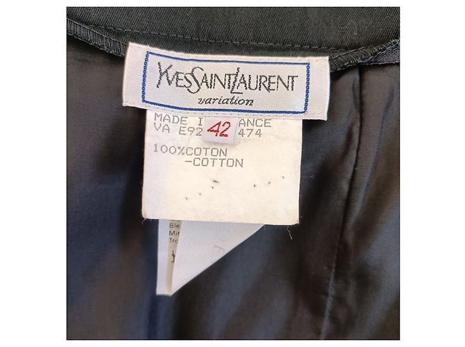 Yves Saint Laurent YSL Variation schwarzer Rock Vintage 1992 - Ansicht 3