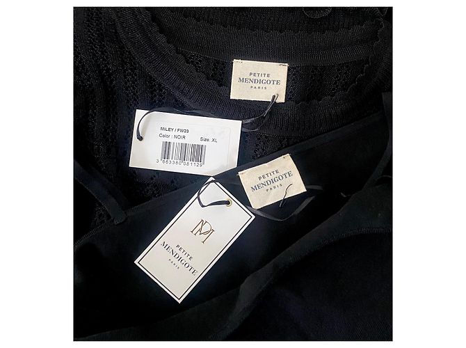 Petite Mendigote Miley Stricktop Schwarz - Ansicht 8