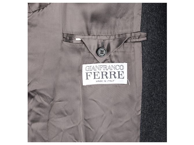 Cappotto lungo Gianfranco Ferré Grigio - vista 6