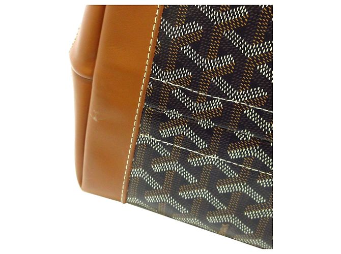 Braune Goyard Goyardine Bellechasse PM Einkaufstasche - Ansicht 11