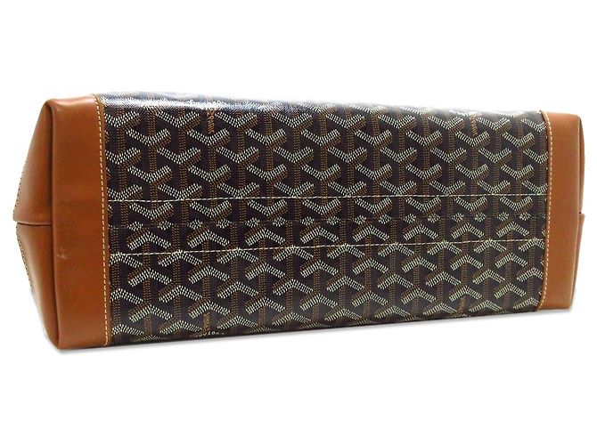 Braune Goyard Goyardine Bellechasse PM Einkaufstasche - Ansicht 4
