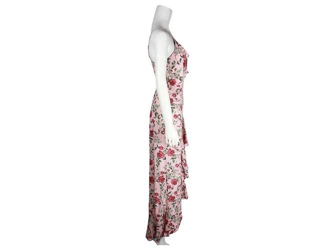 Vestido Maxi Yumi Kim Meadow em Blush Fortune Teller - vista 4