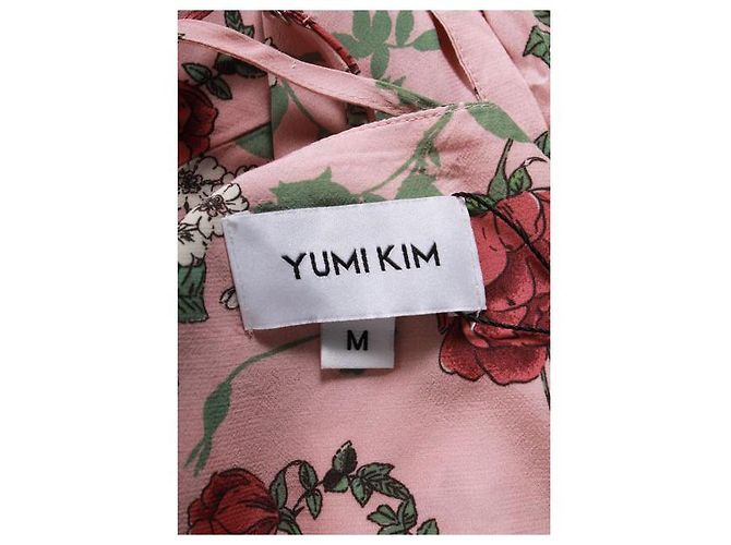 Vestido Maxi Yumi Kim Meadow em Blush Fortune Teller - vista 5
