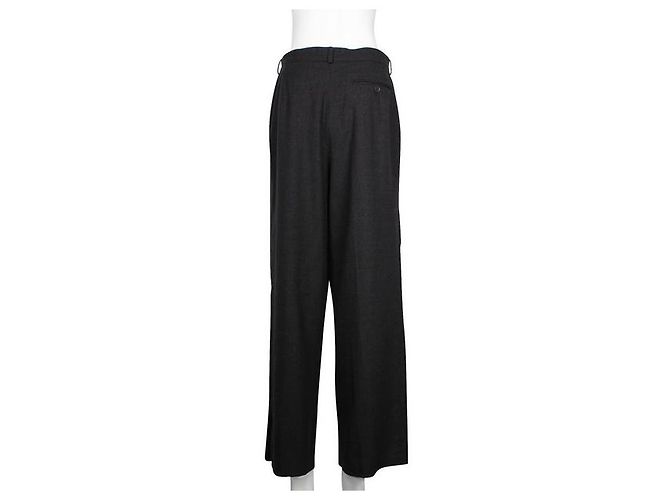 Hermès Hermes Dunkelgraue Wollhose - Ansicht 4