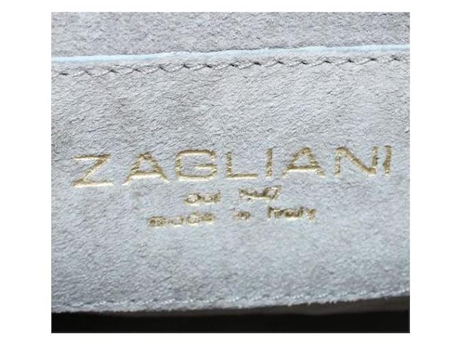 Zagliani Puffy Python Óxido Grigio Dorado - vista 7