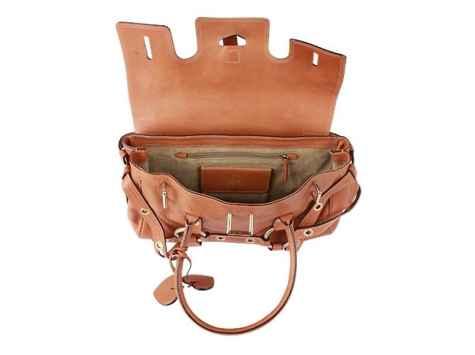 Borsa tote LUELLA in pelle beige Marrone - vista 6