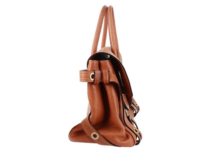 Borsa tote LUELLA in pelle beige Marrone - vista 8