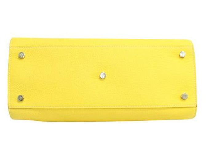 Loro Piana Gelb Medium Cluisee G. Odessa Tragetasche - Ansicht 5