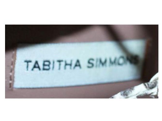 TABITHA SIMMONS Zeppe in pelle di serpente d'acqua - vista 8