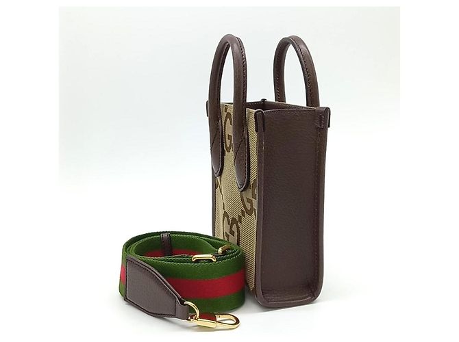 Mini sac cabas Gucci Jumbo Gg (699406) - vue 2