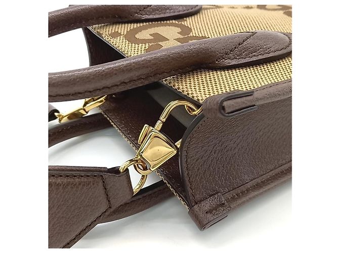 Mini sac cabas Gucci Jumbo Gg (699406) - vue 5