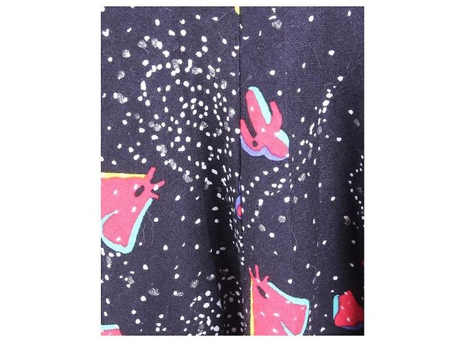 Falda estampada negra Tsumori Chisato Negro - vista 5