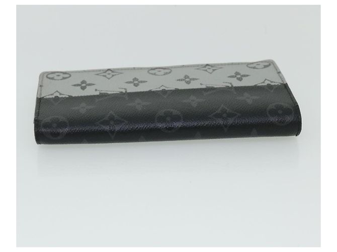 Louis Vuitton Portefeuille Brazza Gris - vista 3