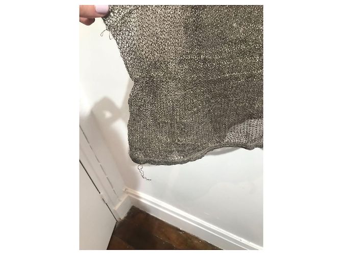 HELMUT LANG Strickwaren T.International L Synthetisch Grau - Ansicht 4