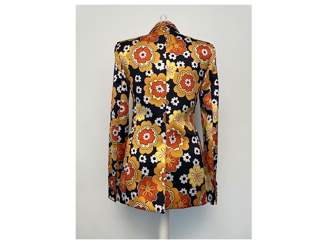 Blazer in satin Paco Rabanne Multicolore - vista 8